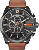 Diesel horloge Mega Chief DZ4343 cognac/zwart online kopen