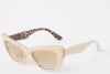 Dolce & Gabbana Dg4417 338113 Sunglasses , Wit, Dames online kopen