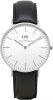 Daniel Wellington Classic Lady Horloge Sheffield Silver Witte Wijzerplaat online kopen