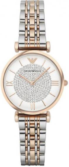 Emporio Armani Mode roestvrijstalen horloge , Geel, Dames online kopen