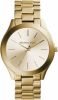 Michael Kors Horloges Slim Runway MK3179 Goudkleurig online kopen