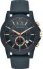 Armani Exchange Horloges Outerbanks Blauw online kopen