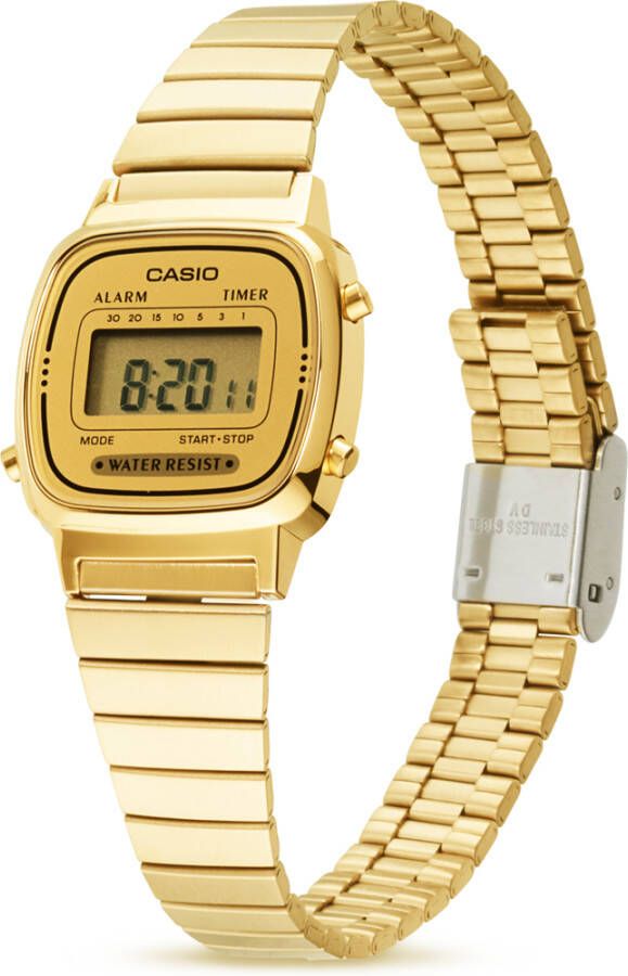 Casio Horloges Vintage Mini LA670WEGA 9EF Goudkleurig online kopen