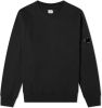 C.P. Company Diagonaal verhoogde fleece sweatshirt , Zwart, Heren online kopen