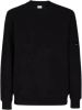 C.P. Company Diagonaal verhoogde fleece sweatshirt , Zwart, Heren online kopen