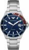 Emporio Armani Fashion Stainless Steel Watch , Grijs, Heren online kopen