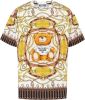 Moschino Patterned T shirt , Wit, Heren online kopen