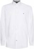 Tommy Hilfiger Blauwe Casual Overhemd Core Stretch Slim Oxford Shirt online kopen