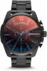 Diesel Horloges Mega Chief DZ4318 Zwart online kopen