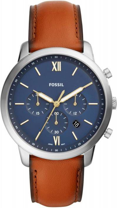 Fossil horloge FS5453 Neutra Chrono Zilver online kopen